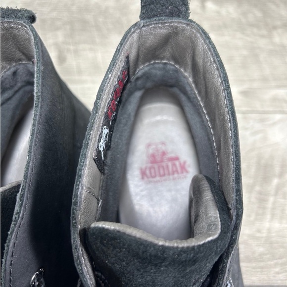 Kodiak Chukka Men’s Waterproof Black Leather Lace Up Booties Boots Size 9.5 - Picture 9 of 11